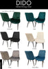 DIDO Velvet Dining Chair for Elegant and Comfortable Seating